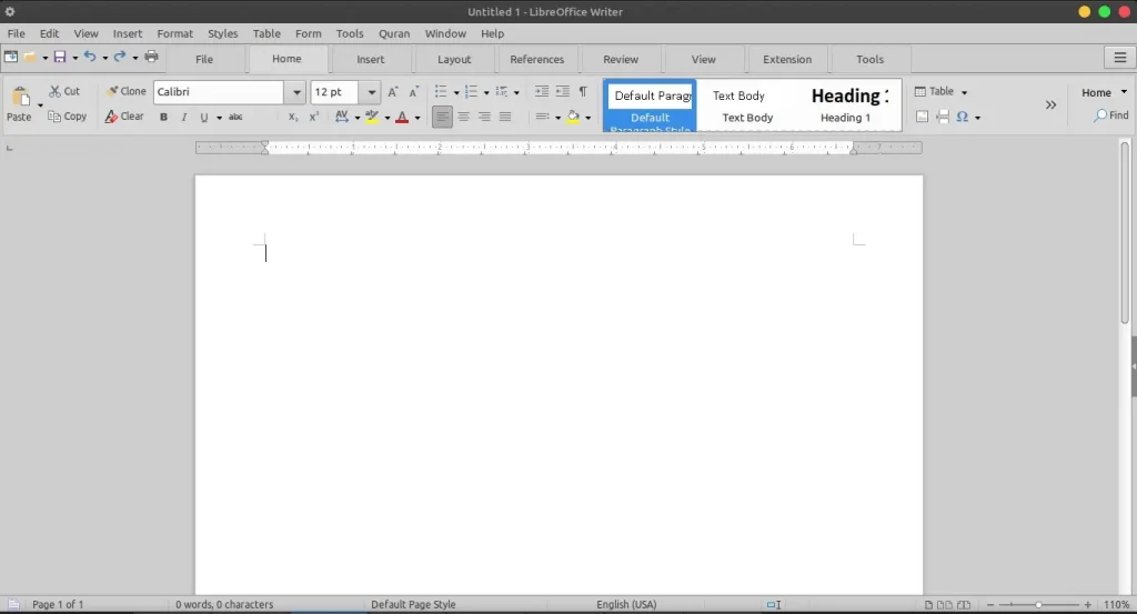 Tampilan libreoffice mirip microsoft office Tampilan libreoffice mirip microsoft office