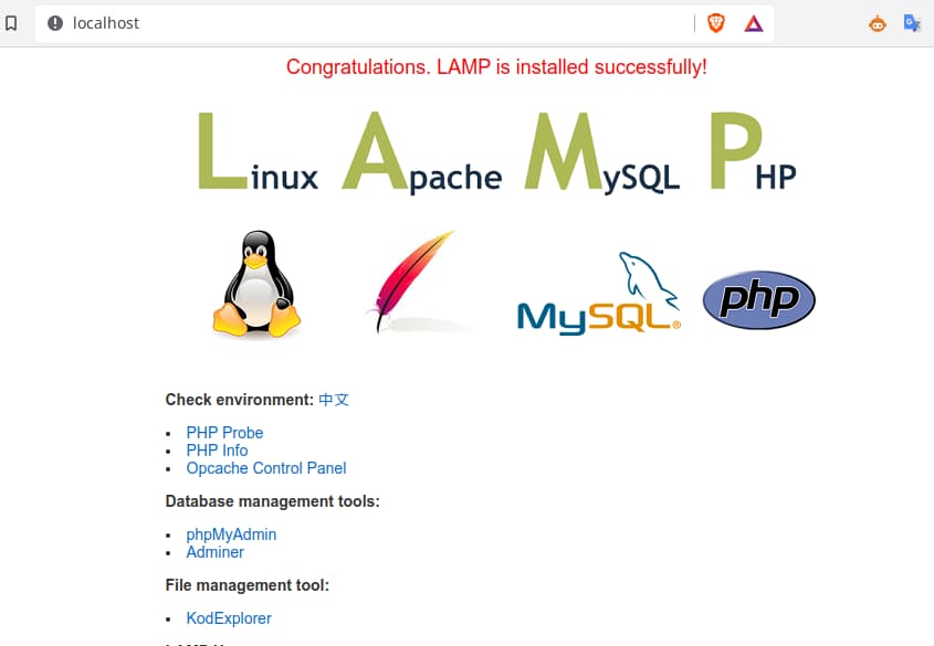 cara install lamp di ubuntu linux