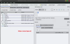 Cara install SQLite browser aplikasi untuk membuka file sqlite di ubuntu linux versi portabel juga tersedia lengkap dengan ulasannya
